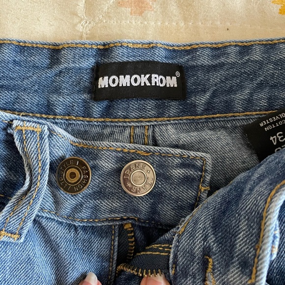 Ripped Flare Jeans - Picture 3 of 4